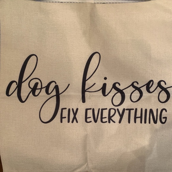Other - Adorable “Dog Kisses pillow case.